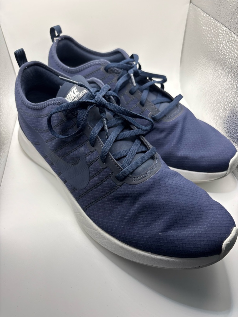 Nike Dualtone Racer Navy Sneakers Mens 13 Lightweight Running Shoes